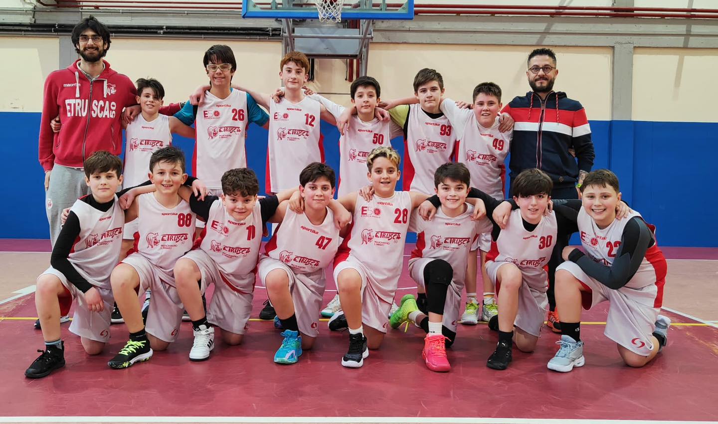 UNDER 13: ETRUSCA CADE A LIVORNO