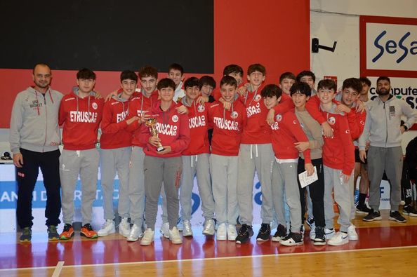 UNDER 14: SECONDO POSTO AL TORNEO ADEMARO LOMBARDI