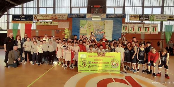 AQUILOTTI 2013: BELLISSIMO SECONDO POSTO AL 31° TORNEO INTERNAZIONALE DI MINIBASKET TROFEO CEFA