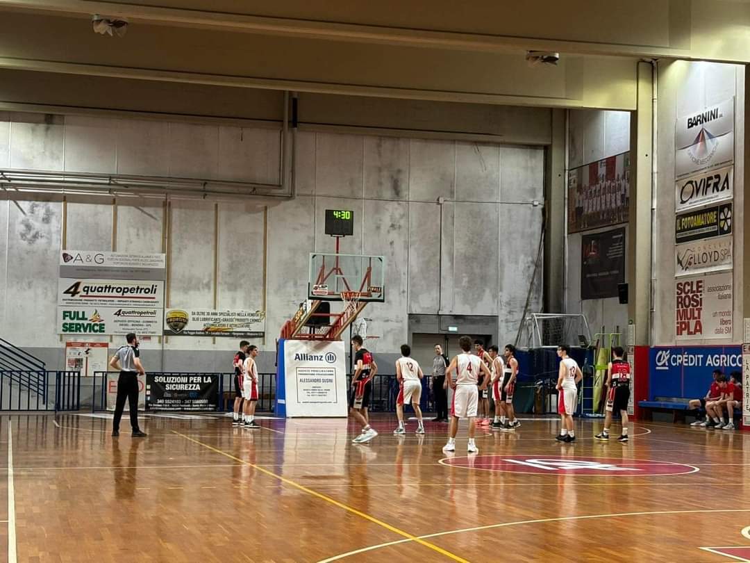 SFUMA LA COPPA TOSCANA PER L’U19 GOLD