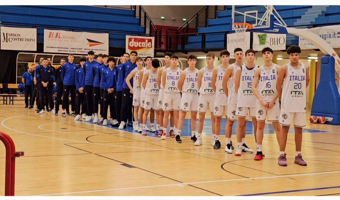 ITALBASKET NAZIONALE UNDER 16: QUEL NUMERO 8