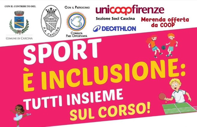 SPORT È INCLUSIONE: TUTTI INSIEME SUL CORSO!