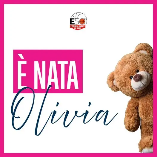 NUOVO ARRIVO IN CASA ETRUSCA: BEN ARRIVATA A OLIVIA STEFANELLI!