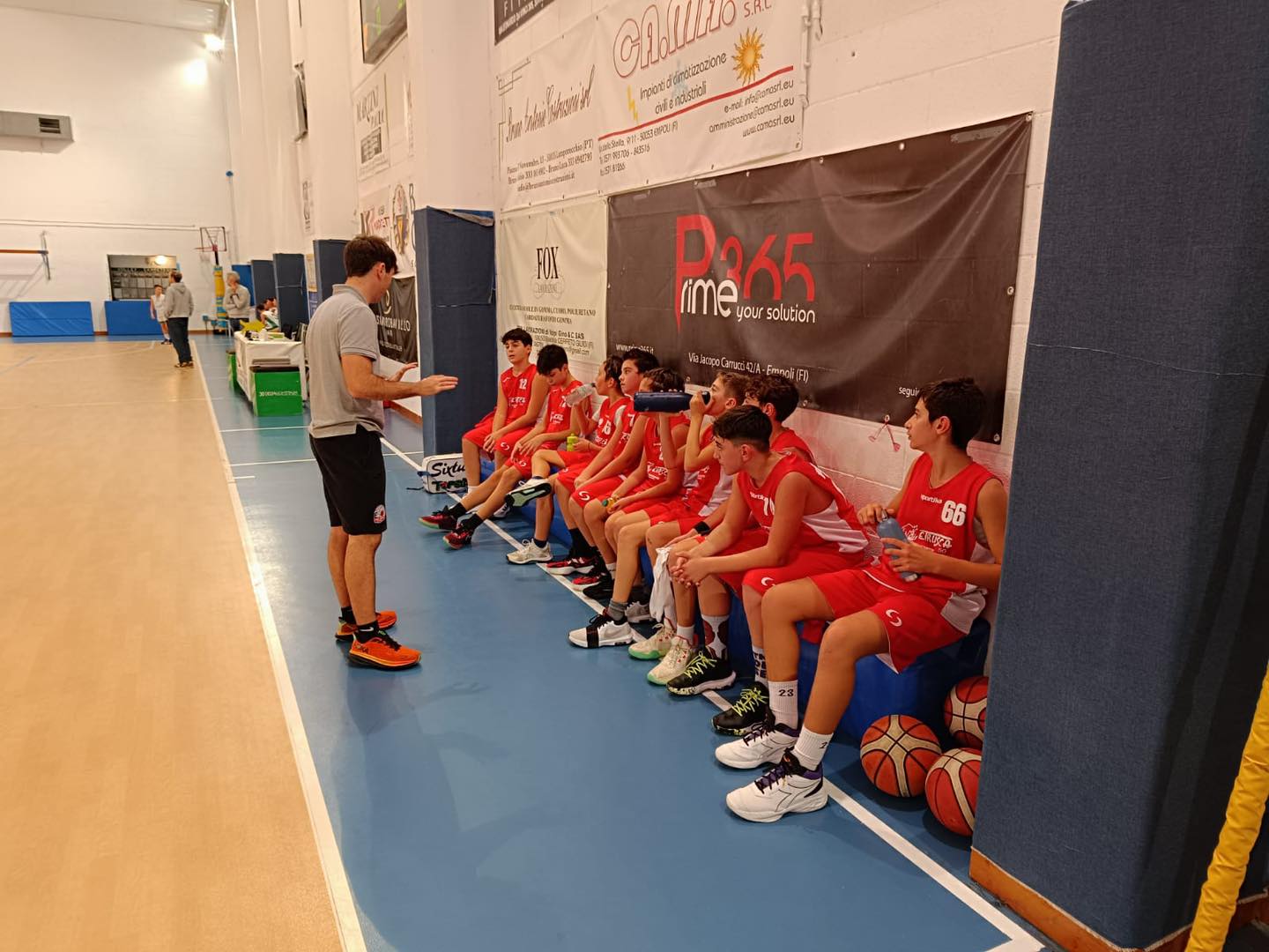 GLI U13 RITROVANO UN OTTIMO ATTEGGIAMENTO E UNA BUONA PROVA NELLA SECONDA PARTE DEL MATCH A PONTEDERA