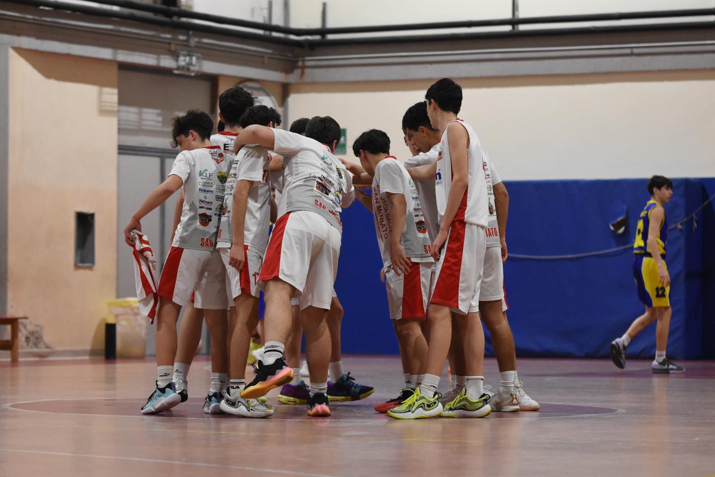 GLI ALLIEVI 2009 VINCONO CONTRO GMV BASKET