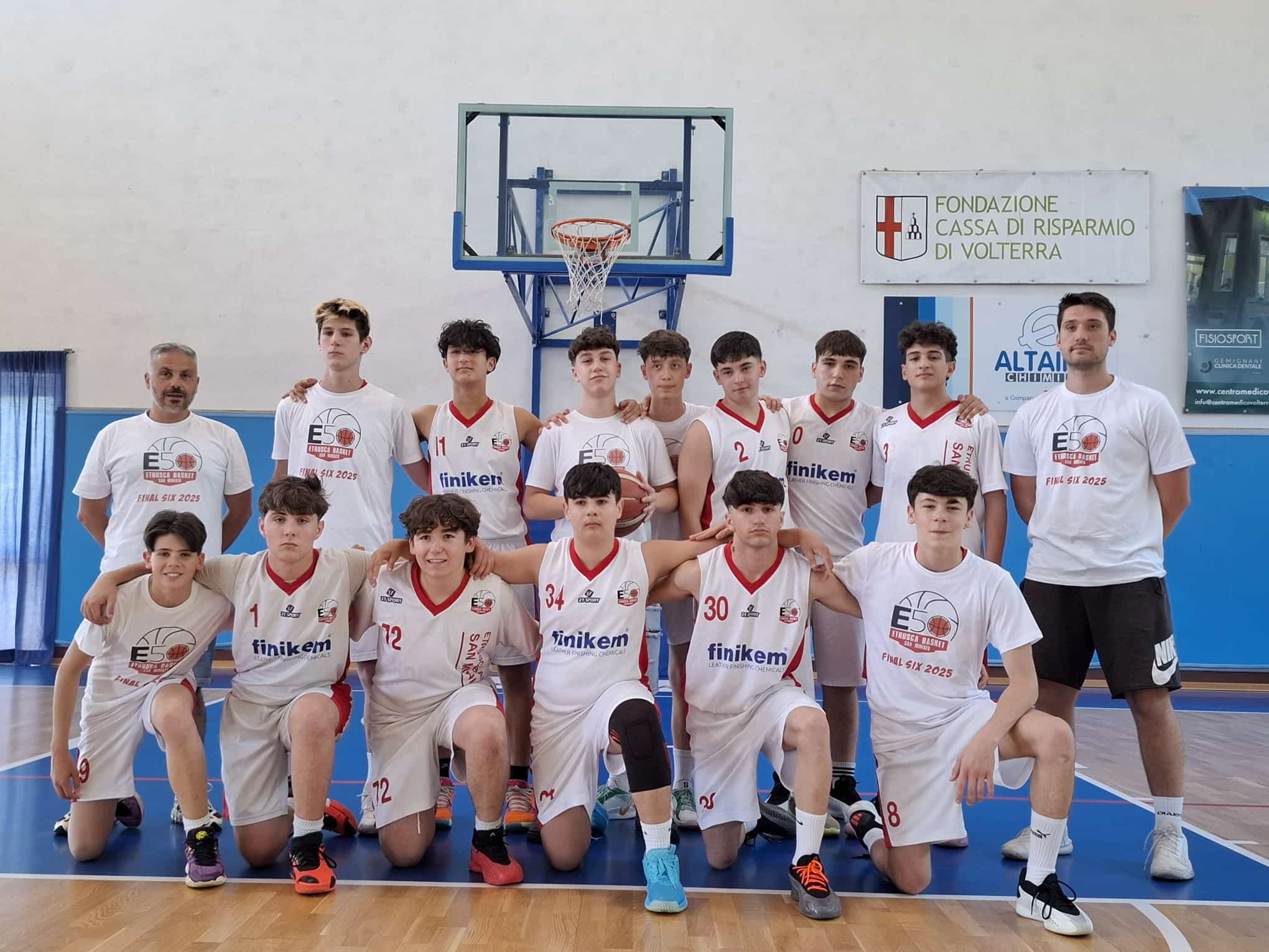 TERZO POSTO IN COPPA TOSCANA PER IL GRUPPO U15 GUIDATO DA COACH MENCONI