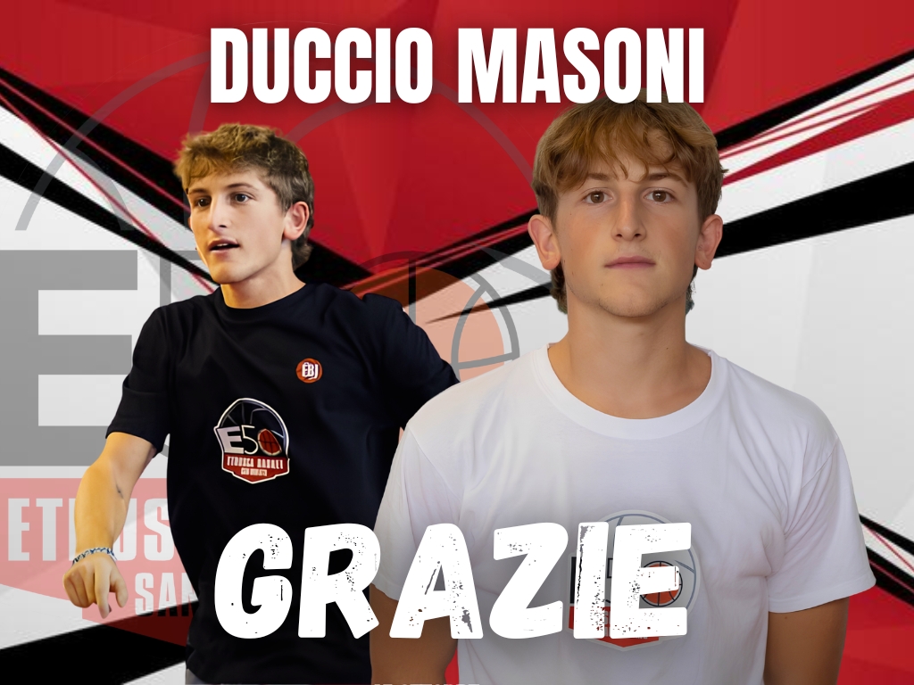 L’ETRUSCA SALUTA DUCCIO MASONI