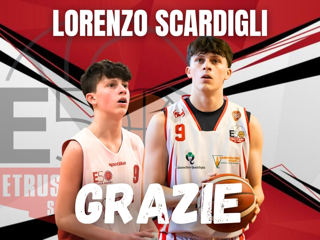 ANCHE LORENZO “LOLLO” SCARDIGLI AI SALUTI. BUONA FORTUNA!